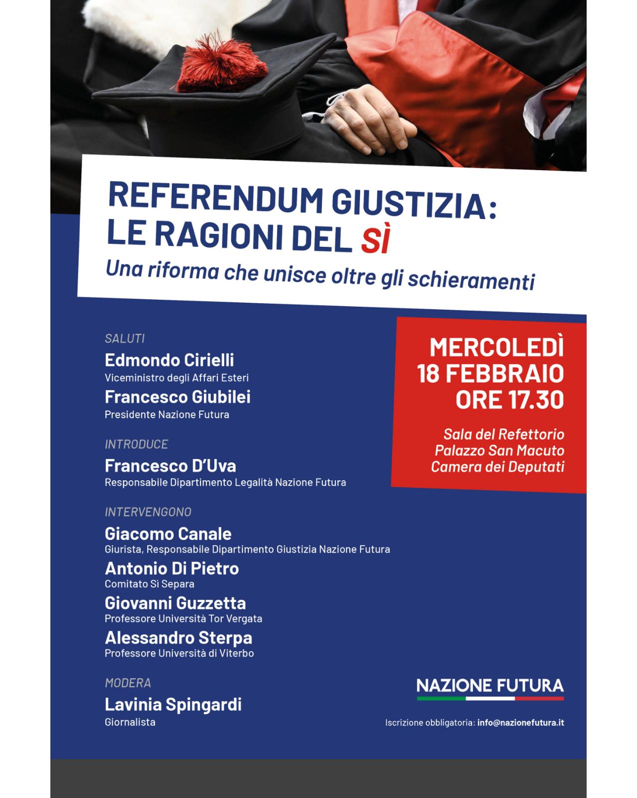 Referendum giustizia: le ragioni del Sì
